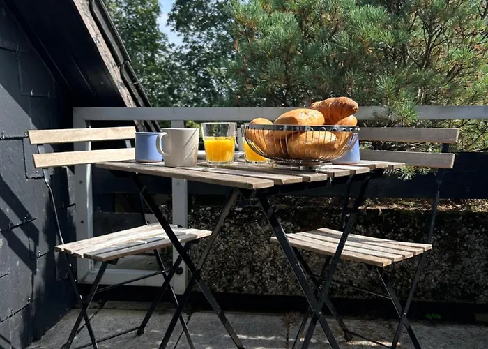 公寓 Hahnenklee Charme - Moderne Neue Mit 2 Balkons 戈斯拉尔